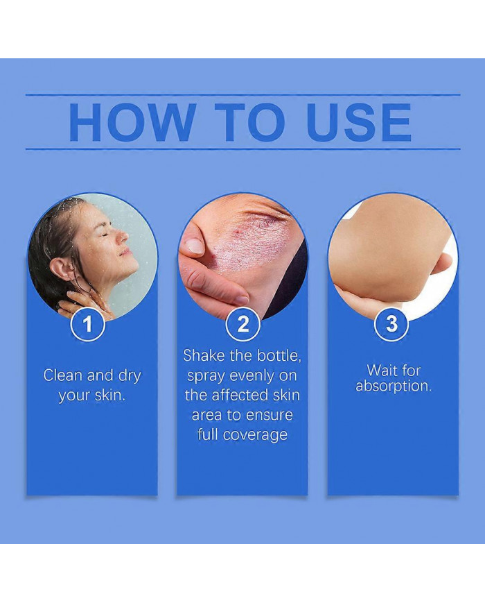 Apaisant Hydratant Psoriasises Liquide Portable Anti-démangeaisons Liquides de soins corporels Fournitures de [...]
