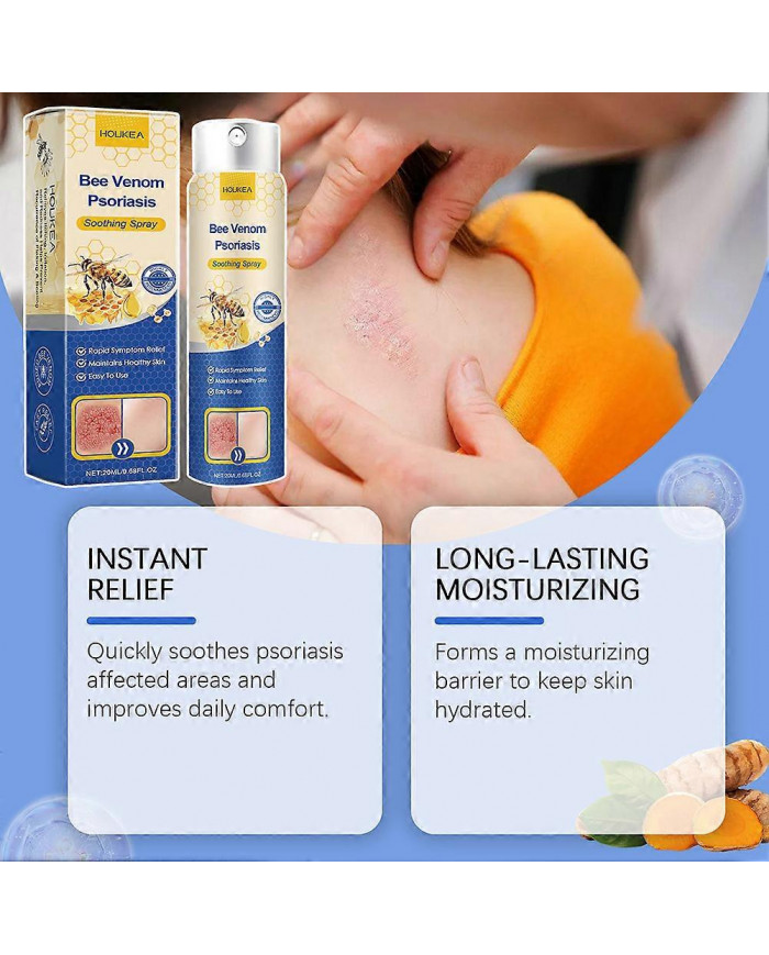 Apaisant Hydratant Psoriasises Liquide Portable Anti-démangeaisons Liquides de soins corporels Fournitures de [...]