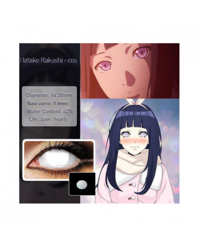 Halloween Lentilles de contact colorées Anime Cosplay Lentilles oculaires lentilles Lentilles