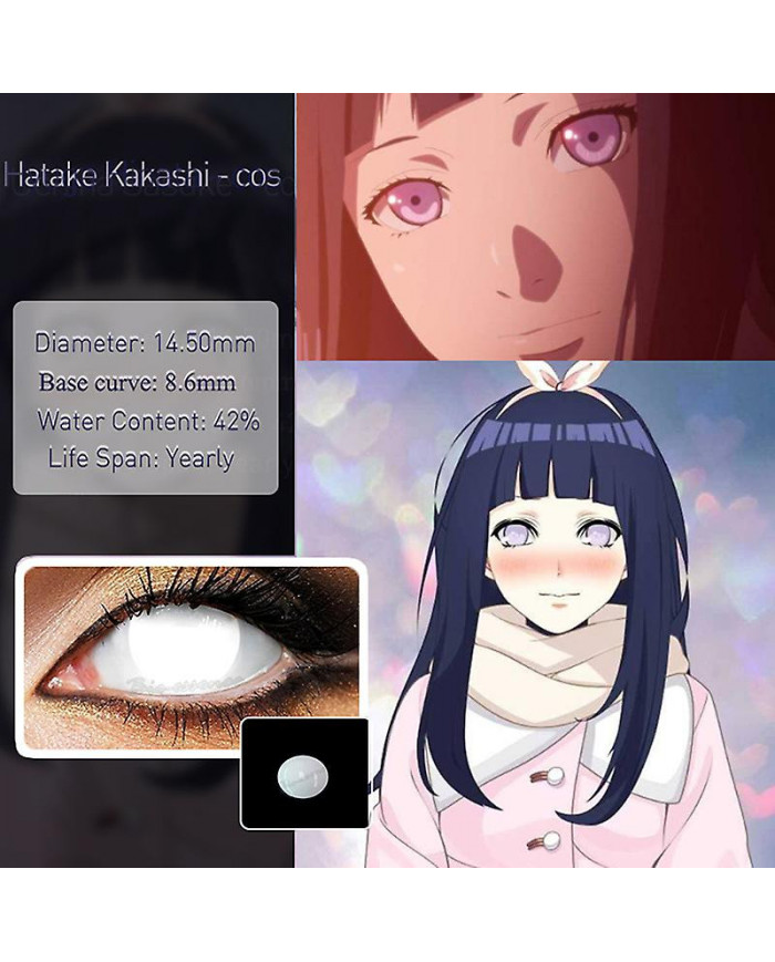 Halloween Lentilles de contact colorées Anime Cosplay Lentilles oculaires lentilles Lentilles