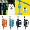 Pet Waste Bag Dispenser Bone Pattern Dog Walking Camping Garbage Bags Holder