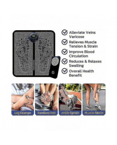 Masseur de pieds pour les pieds neuropathiques, Masseur tout le corps pour la neuropathie, 8 modes 19 niveaux [...]