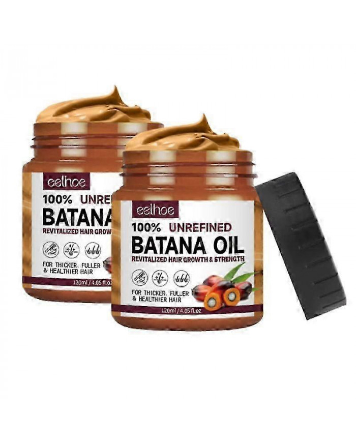 2x Huile de Batana pour la croissance des cheveux Pour des cheveux plus épais et plus sains, crème de soin des cheveux