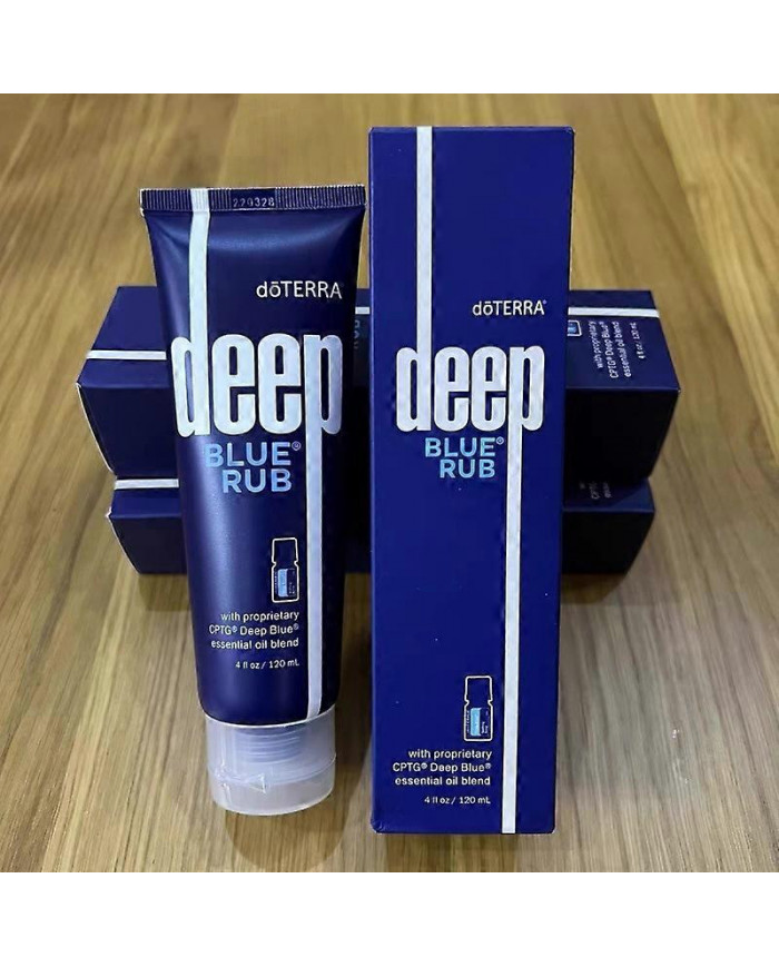 Baume Apaisant Crème Tube de Massage Deep Blue Soulage les articulations et les muscles