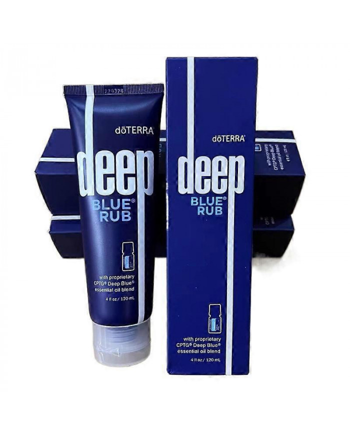 Baume Apaisant Crème Tube de Massage Deep Blue Soulage les articulations et les muscles