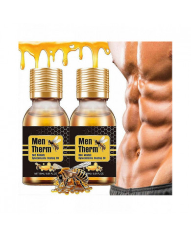 1-3 pièces Mentherm Huile chauffante Gyecomastia Gyecomastia Venom d’abeille, Venin d’abeille Men Therm, pour la [...]