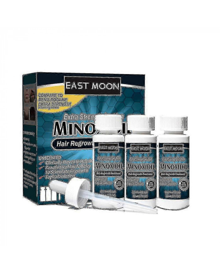 3 Pcs Repousse De Cheveux Super Fort Hommes Solution Partielle De Traitement De Perte De Cheveux - mxbc B zwC5