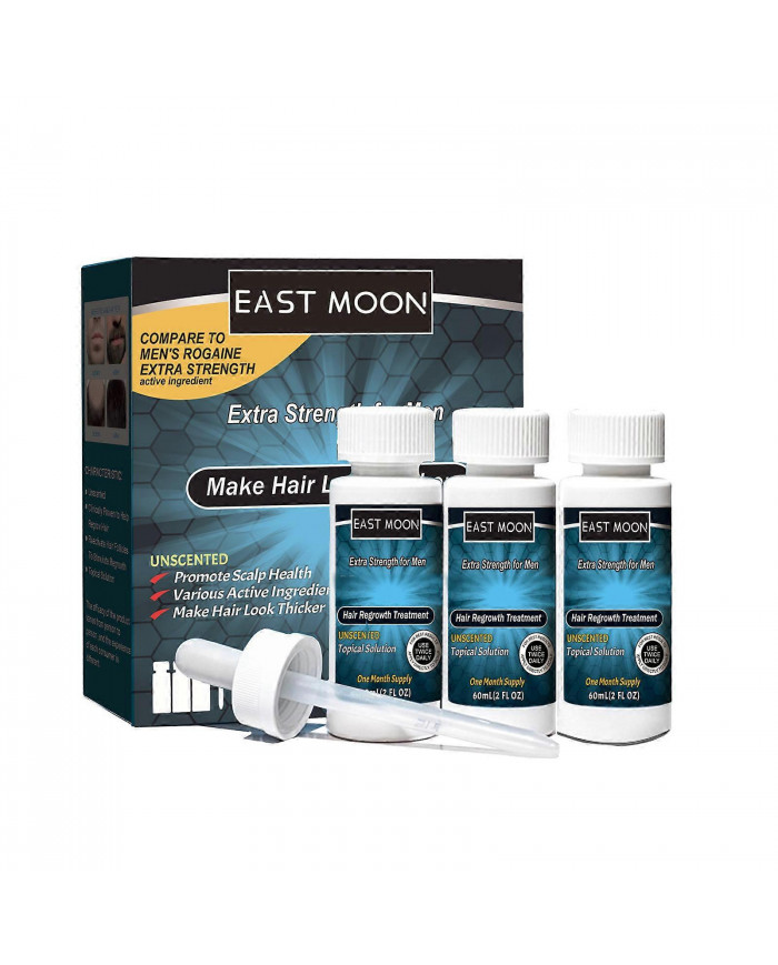 3 Pcs Repousse De Cheveux Super Fort Hommes Solution Partielle De Traitement De Perte De Cheveux - mxbc B zwC5