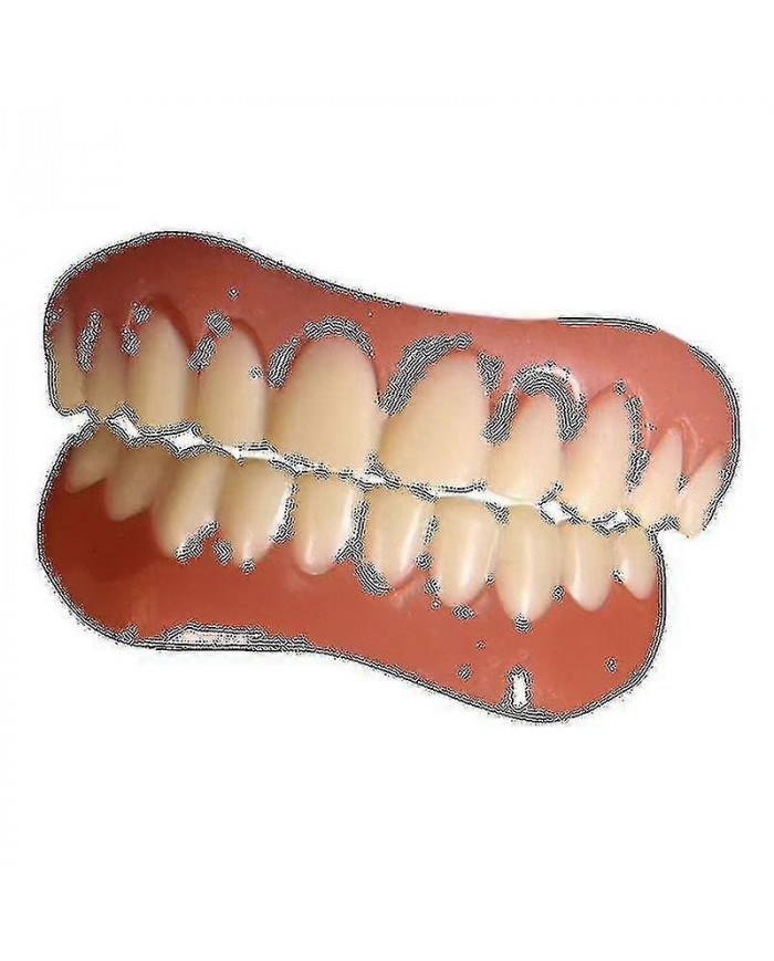 2 ensembles de prothèses dentaires, prothèses de la mâchoire supérieure et inférieure, naturelles et confortables, [...]