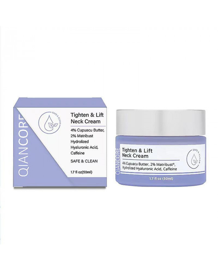 Crème pour le cou raffermissante et liftante, crèmes anti-âge pour le cou pour raffermir et raffermir, avec [...]