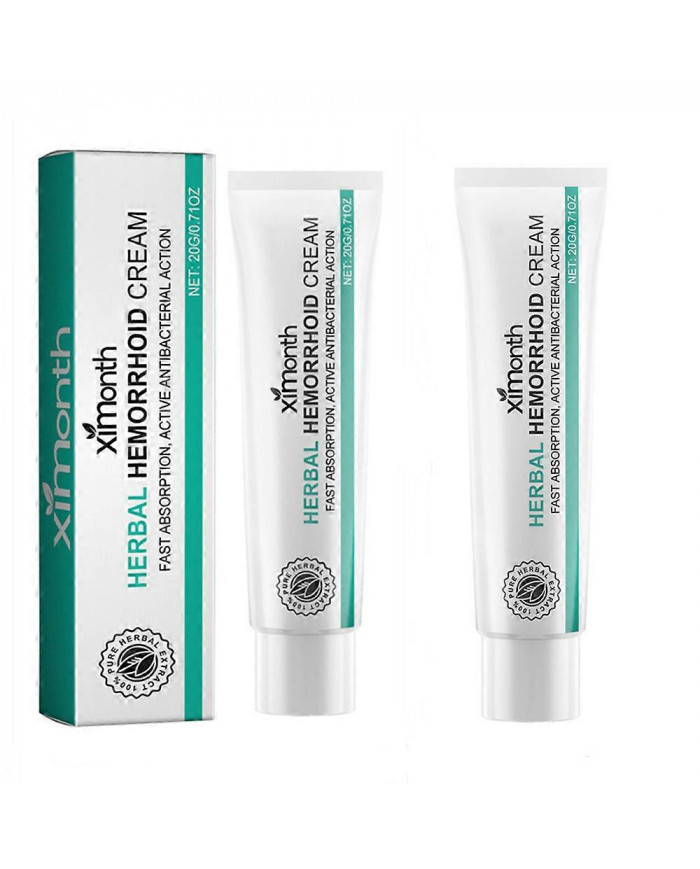 2pcs Wellian Crème Hémorroïdaire, Crème Hémorroïdes, Pour Hommes Et Femmes 20g