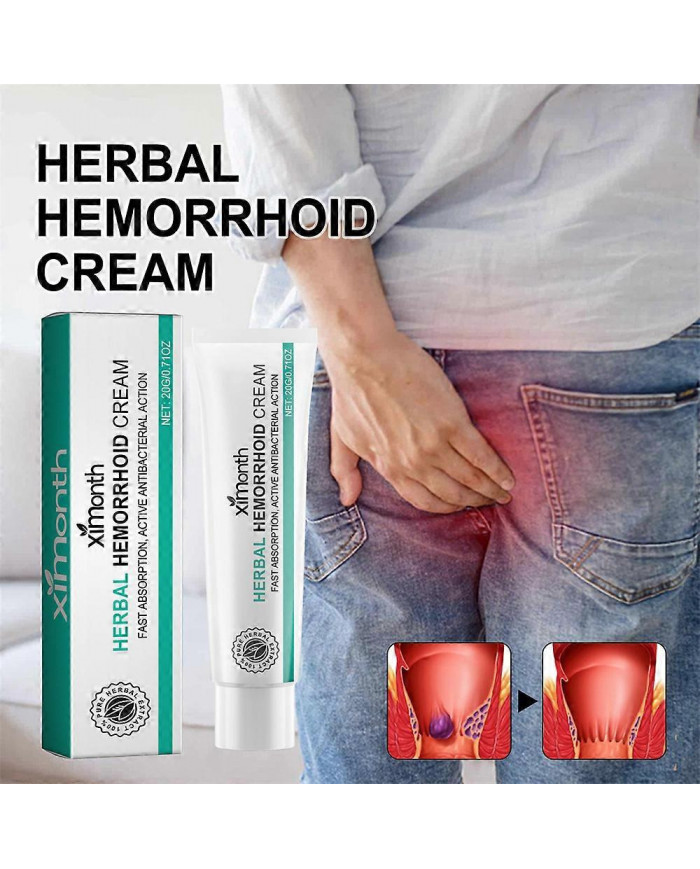 2pcs Wellian Crème Hémorroïdaire, Crème Hémorroïdes, Pour Hommes Et Femmes 20g