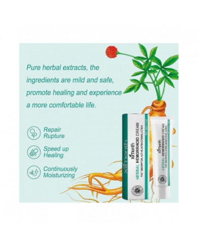 2pcs Wellian Crème Hémorroïdaire, Crème Hémorroïdes, Pour Hommes Et Femmes 20g