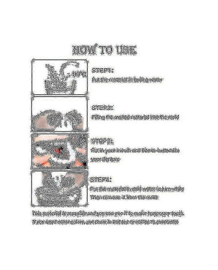 Accolades de prothèses dentaires de blanchiment Comfort Fit Flex supérieure/inférieure