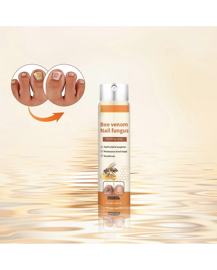 Sérum réparateur d’ongles au venin d’abeille, Solution de soin des ongles, Spray de soin des ongles au venin [...]