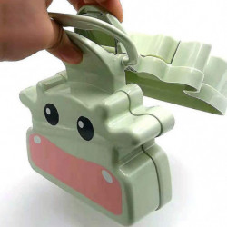 Pet Jaw Scoop Pooper Scooper Portable Dog Poop Scooper Dog Waste Pick Upwith Bag Dispenser(color: Gr