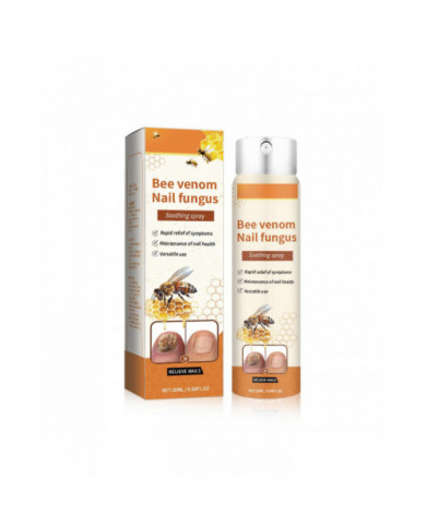 Sérum réparateur d’ongles au venin d’abeille, Solution de soin des ongles, Spray de soin des ongles au venin [...]