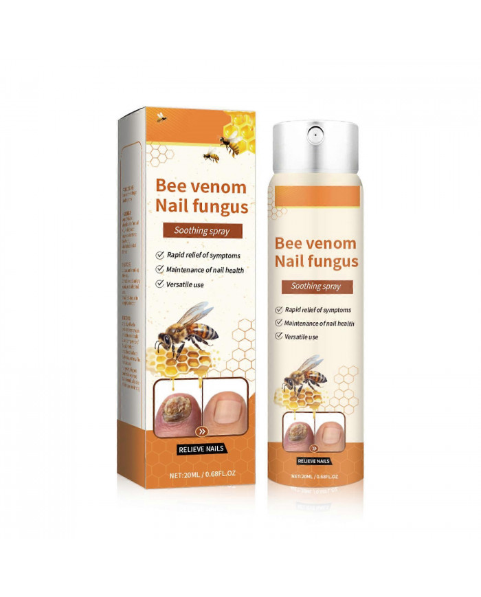 Sérum réparateur d’ongles au venin d’abeille, Solution de soin des ongles, Spray de soin des ongles au venin [...]