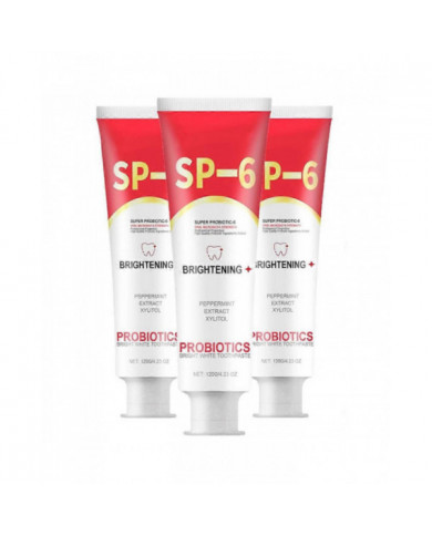 Dentifrice probiotique 3PCS SP-6,Dentifrice Sp-6 Blanchiment