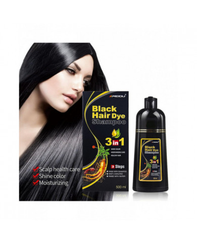 Hair Color Shampoo Hair Dye Shampoo Couleurs Cheveux en minutes Pour les femmes et les hommes
