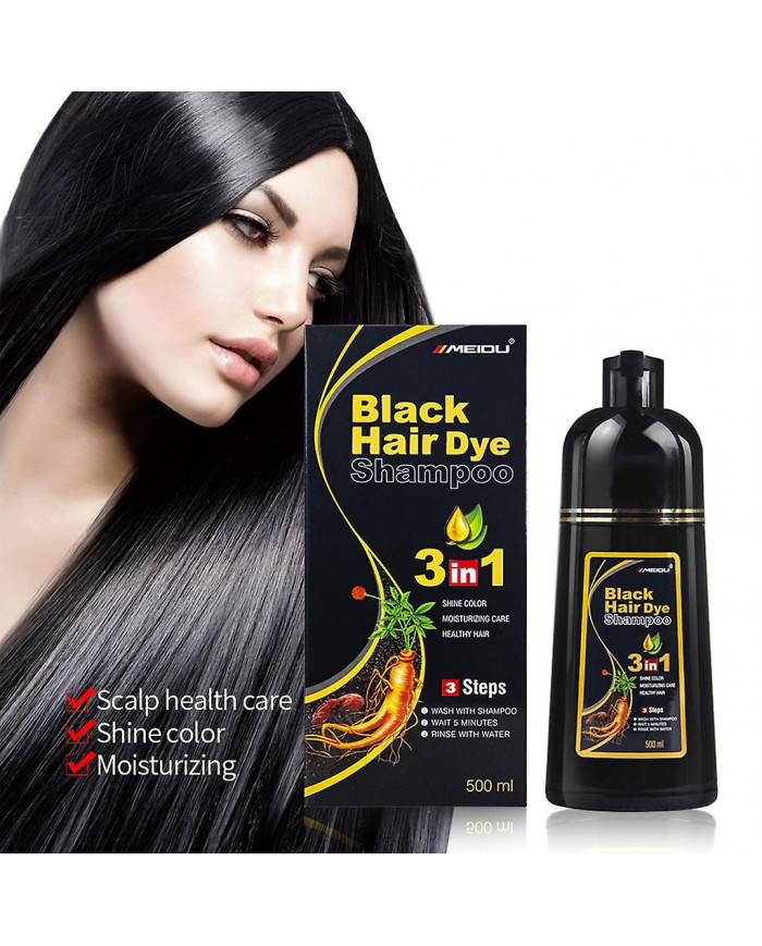 Hair Color Shampoo Hair Dye Shampoo Couleurs Cheveux en minutes Pour les femmes et les hommes
