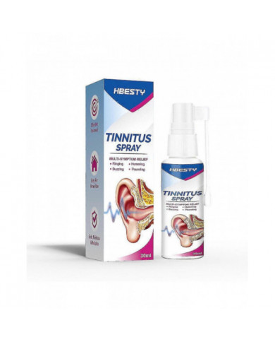 2024 Acouphènes Spray Oreille Sonnerie Soulagement Soulagement Oreille Gouttes Auditives 30ml