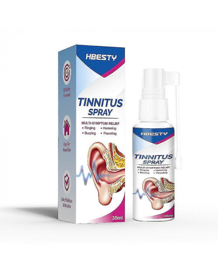 2024 Acouphènes Spray Oreille Sonnerie Soulagement Soulagement Oreille Gouttes Auditives 30ml