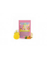 1-3x Tampons nettoyants au curcuma Soins doux de la peau Exfoliation quotidienne