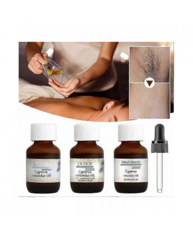 Huile de Cyperus Rotundus Pour l’épilation Ralentissement/réduction Huile de croissance des poils du corps Huile [...]