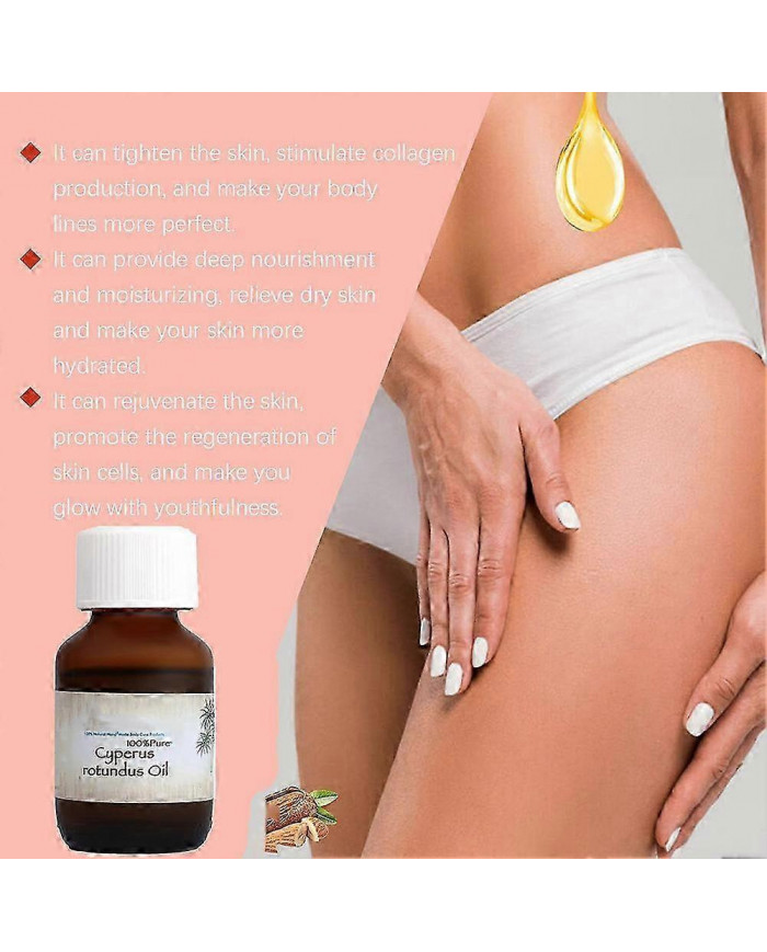Huile de Cyperus Rotundus Pour l’épilation Ralentissement/réduction Huile de croissance des poils du corps Huile [...]