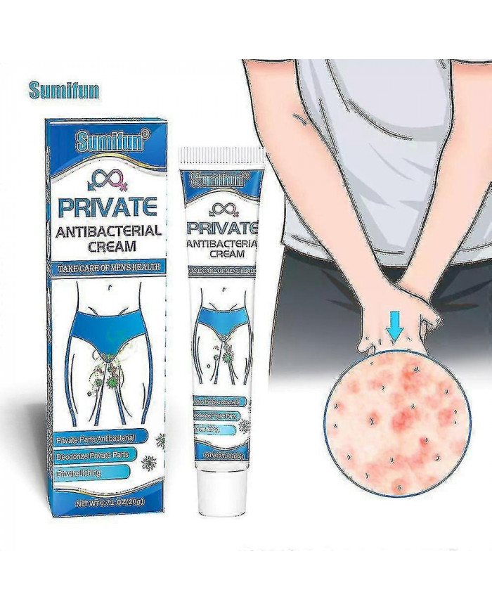 Crème Anti-démangeaisons pour homme, Crème de soin des parties privées, Anti-bactérienne, Pommade déodorante anti- [...]