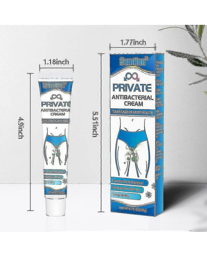 Crème Anti-démangeaisons pour homme, Crème de soin des parties privées, Anti-bactérienne, Pommade déodorante anti- [...]