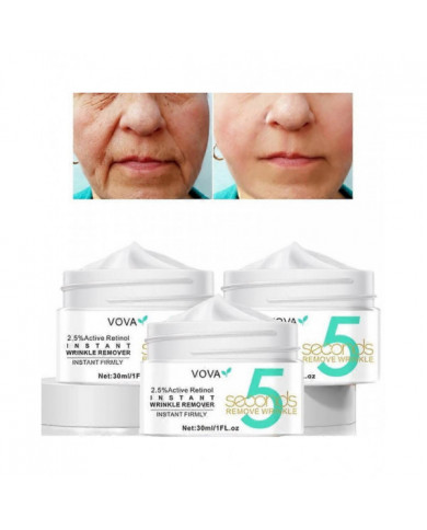 5 Secondes Rides Éliminer Crème Visage Instantanée Raffermissant Sérum Anti-Âge 3Pcs