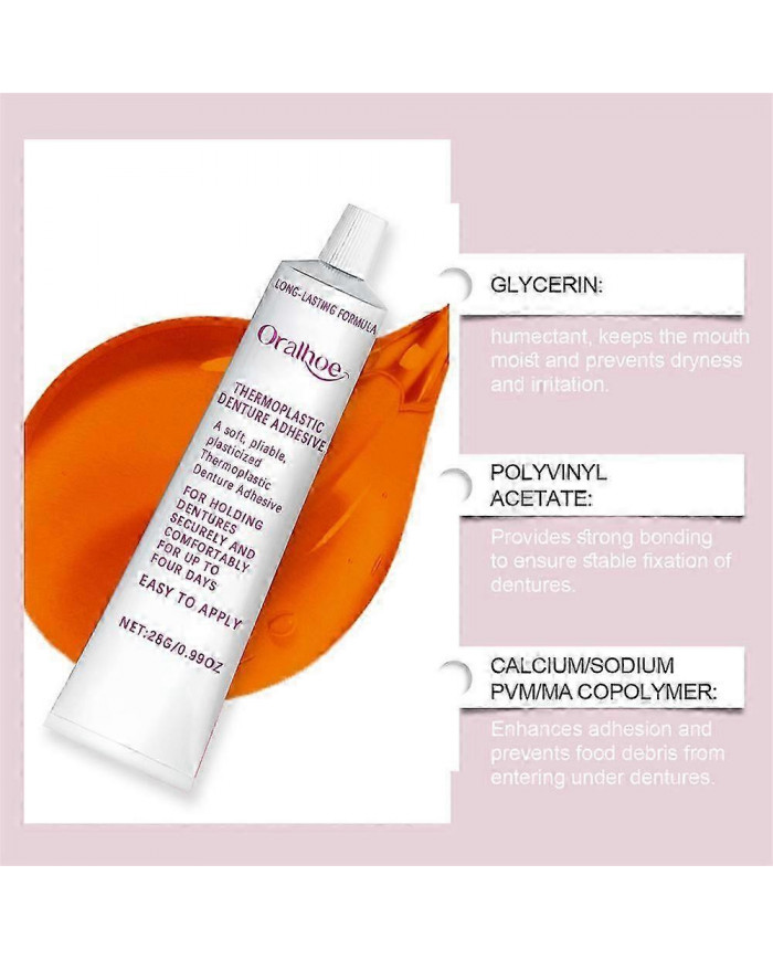 1-3pcs adhésif thermoplastique pour prothèses dentaires