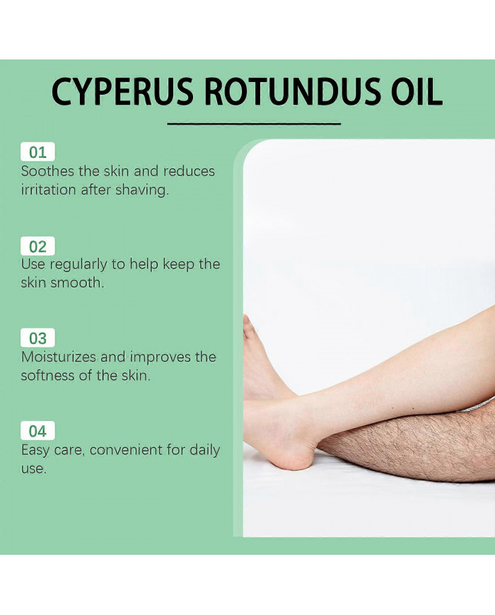 Huile de Cyperus Rotundus, Huile de Cyperus Rotundus pour l’épilation, Réduire la croissance des poils, Huile de [...]