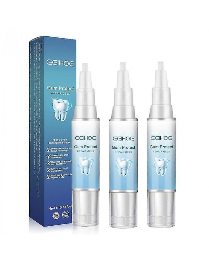 3pcs Gencive Réparation Gel Reconstruire Renforcer Blanchir Enlever L’inflammation de l’haleine Dent Buccale [...]