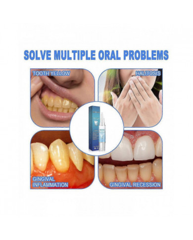 3pcs Gencive Réparation Gel Reconstruire Renforcer Blanchir Enlever L’inflammation de l’haleine Dent Buccale [...]