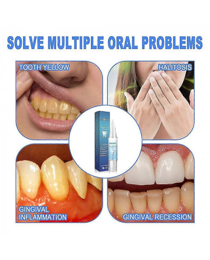 3pcs Gencive Réparation Gel Reconstruire Renforcer Blanchir Enlever L’inflammation de l’haleine Dent Buccale [...]