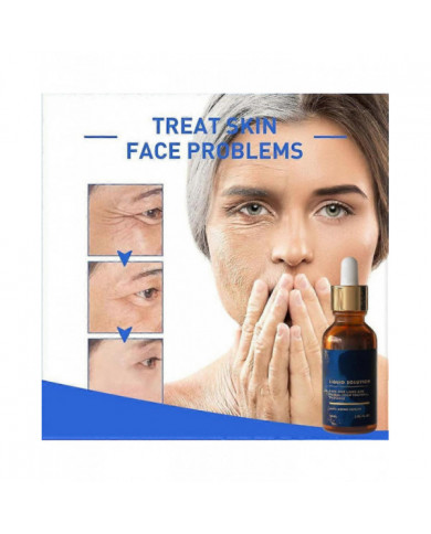 Réduction Liquide Des Rides Pour Le Visage Et Le CouEssence Pour Peau Délicate, Essence Anti-rides Et Anti-Ridules