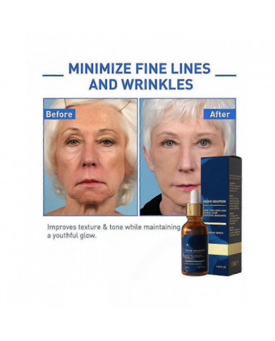 Réduction Liquide Des Rides Pour Le Visage Et Le CouEssence Pour Peau Délicate, Essence Anti-rides Et Anti-Ridules