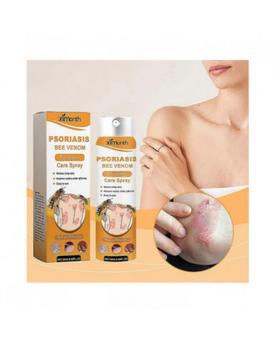 Spray de venin d’abeille pour psoriasis Liquides de soins corporels anti-démangeaisons portables pour tous les [...]
