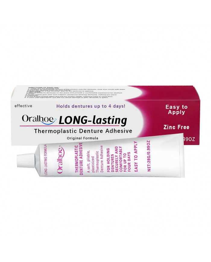 1-3pcs adhésif thermoplastique pour prothèses dentaires Lasting Super Hold Crème adhésive pour prothèses dentaires [...]