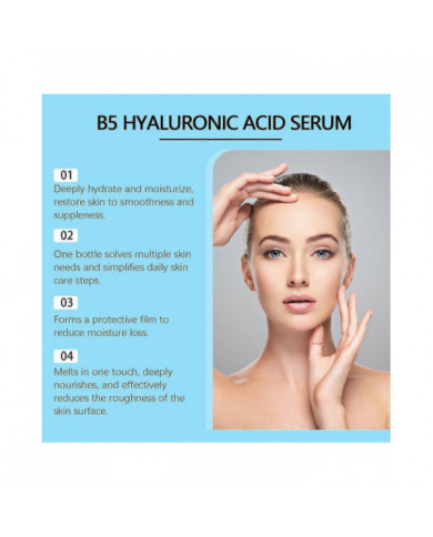 Sérum à l’acide hyaluronique B5, sérum Hyalu B5, sérum à l’acide hyaluronique pour le visage à la vitamine B5, [...]