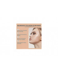 T3 Baby Collagen Glow Mask - Masque facial Soin de la peau pour anti-âge, anti-âge, pores infusés de Reallagen, [...]