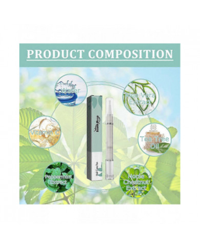 Stylo de traitement fongique des ongles pour les ongles des pieds et des mains, renforcement des ongles anti- [...]