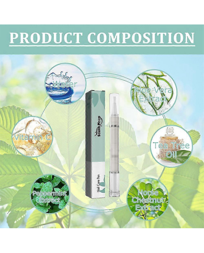 Stylo de traitement fongique des ongles pour les ongles des pieds et des mains, renforcement des ongles anti- [...]