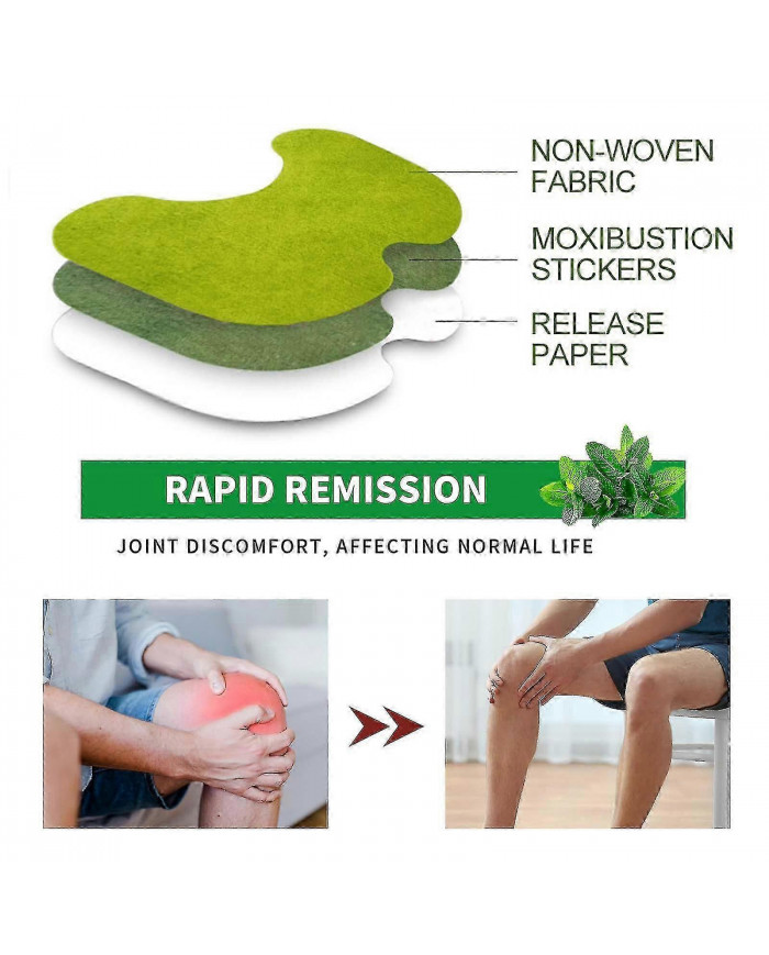 Patchs de soulagement de la douleur au genou, patchs de chaleur du genou, plâtre cervical du genou chauffant [...]