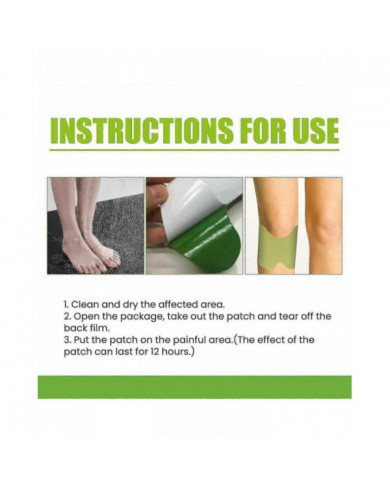 Patchs de soulagement de la douleur au genou, patchs de chaleur du genou, plâtre cervical du genou chauffant [...]