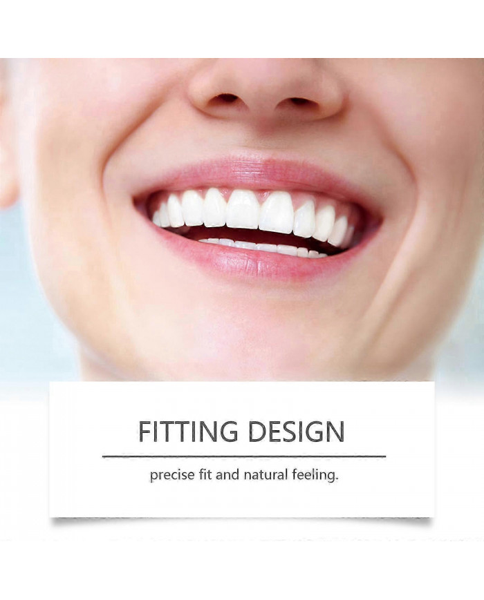 Ensemble de prothèses dentaires en silicone, Kit de regarnissage de prothèses dentaires souples, ensemble de [...]