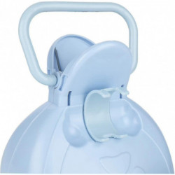 Pet Jaw Scoop Portable Dog Poop Scooper Sanitary Dog Waste Pick Up Dog Waste Cleaner Pooper Scooper Bags Included (blue)